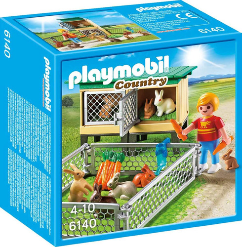 Todobloques Playmobil 6140 Criadero De Conejos