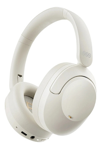 Audífono Inalámbrico Qcy H4 Anc Bluetooth Blanco Hi-res 70h