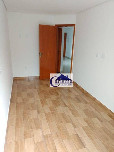 Imagem 10 de 23 de Cobertura Para Alugar, 45 M² Por R$ 1.870,00/mês - Utinga - Santo André/sp - Co0306