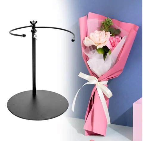 ブーケ☆ディスプレイ Z Suporte De Exibição De Flores Decor Buquê Para L Black