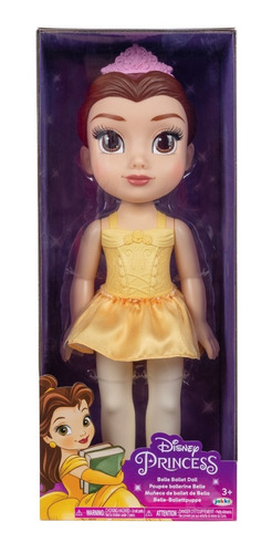 Muñeca Ballet Princesa Disney Bella 38 Cm Altura 