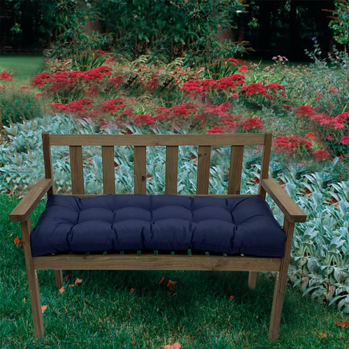 Seahome Cojines Impermeables Para Asiento De Banco De Jardín