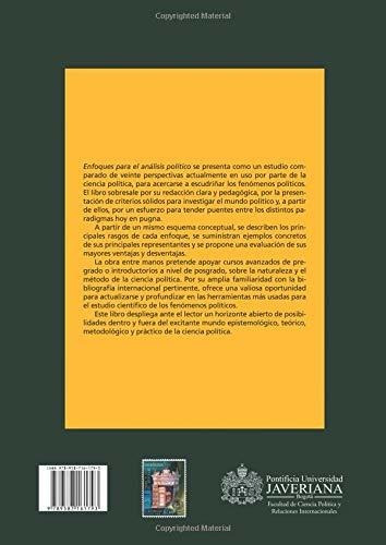 Para El Analisis Politico: Historia Epistemologia Y Perspect