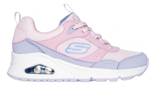 Zapatilla Niña Uno Mesh Mode Rosado Skechers