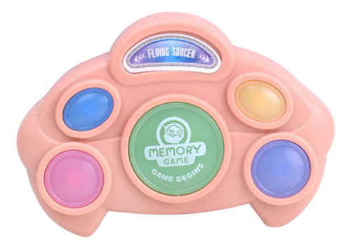 Juego De Memoria Electrónico, Juguete Un Tipo Rosa