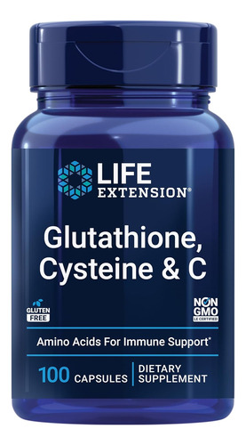 Glutation Cisteina & C 750 Mg Life Extension 750 Mg 100 Cap