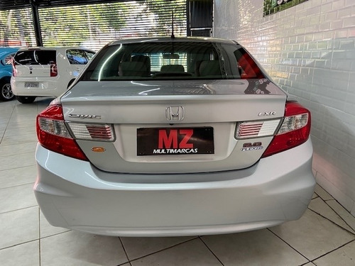 Civic 2015 Lxr Completo Prata