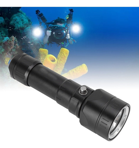 Q Antorcha De Buceo Linterna Impermeable Para Lámpara