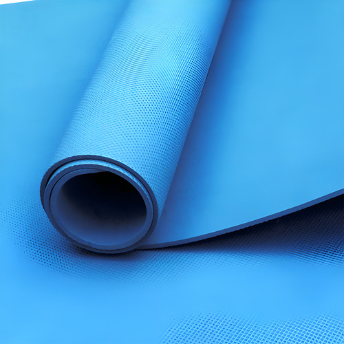 Mat Colchoneta Yoga Gym Pilates Ejercicio Fitness Azul