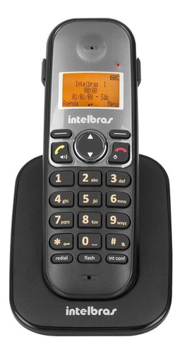 Telefone Sem Fio Ts 5121 Ramal Preto Intelbras