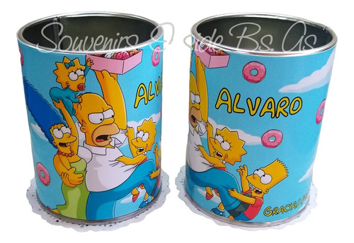 20 Latas Lapiceros Souvenir Calidad Hd 10x7.5 + Envio