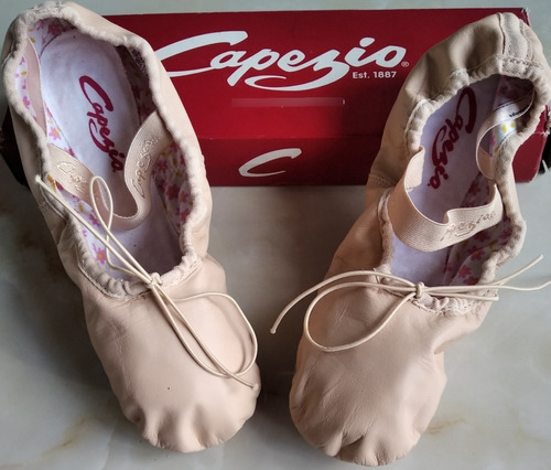 Zapatillas Media Punta Ballet Gimnasia Marca Capezio