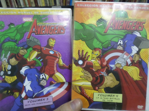 Avengers , Dvd , Vol 3 Iron Man Desenfrenado -marvel