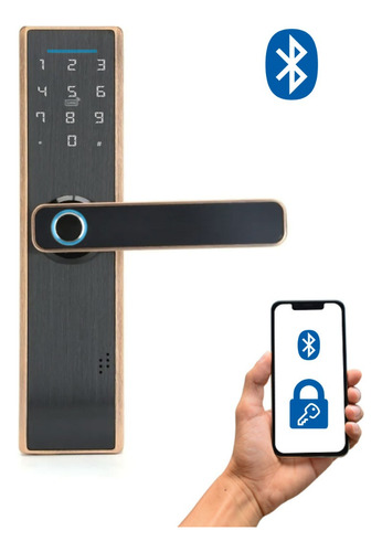 Cerradura Biometrica Digital Inteligente Huella Tarjeta App