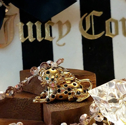 Hermoso Juicy Couture Charm Leopardo Edicion Limitada