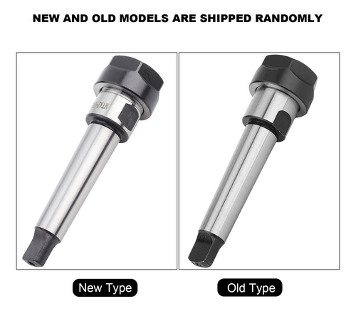 Mandril Holder Mta2 Er20/er32 Collet Morse, Mango Cónico Par