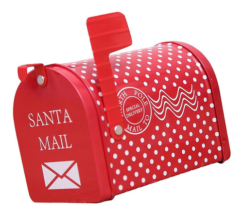 Buzón De De Metal, Mailbox De Navidad