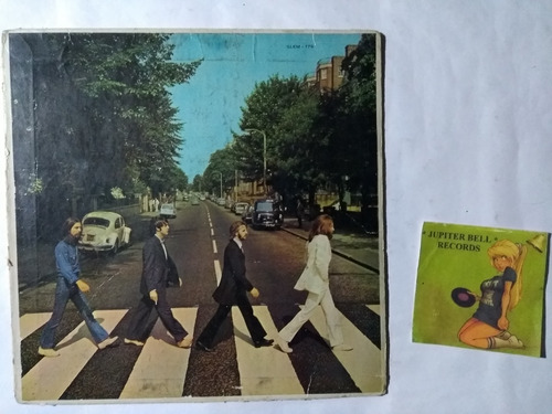 The Beatles Abbey Road Lp Funda Suelta Sin Disco Memorabilia