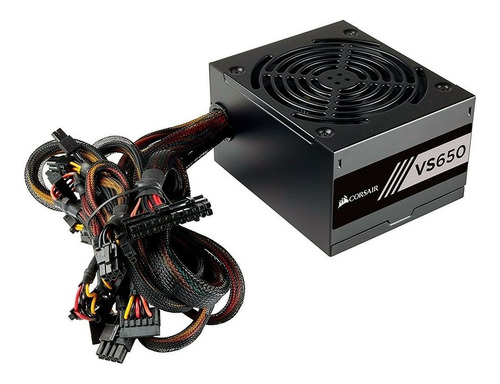 Imagem 4 de 5 de Fonte Real Vs650 650 Watts Real Pc Gamer 80 Plus