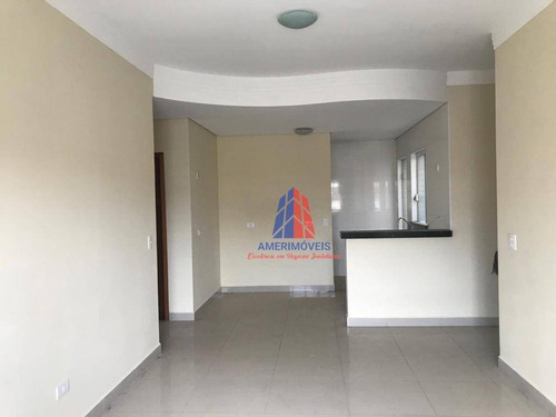 Imagem 1 de 16 de Apartamento Com 2 Dormitórios Para Alugar, 65 M² Por R$ 1.200,00/mês - Nova Americana - Americana/sp - Ap1568