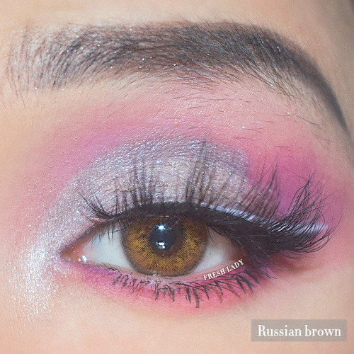Imagen 2 de 10 de Freshlady - Russian Brown Lentes De Contacto