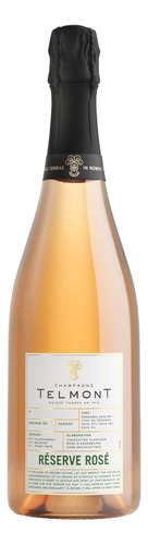 Pack De 4 Champagne Telmont Rose 750 Ml