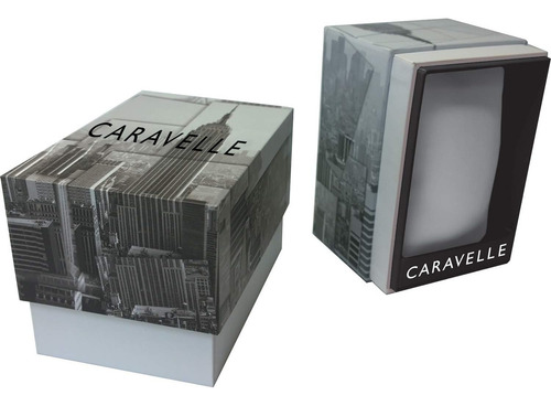 Reloj Bulova Caravelle Moda Modelo: 45n102 Correa Gris