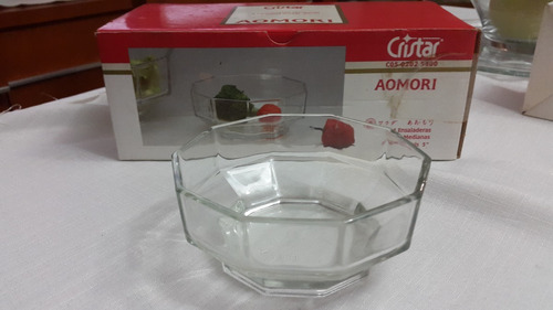 Bowl Ensaladera De Cristal Marca Cristar (Usado)