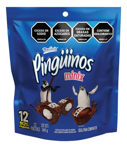 Pinguinos Marinela X 240 Gr. Bimbo