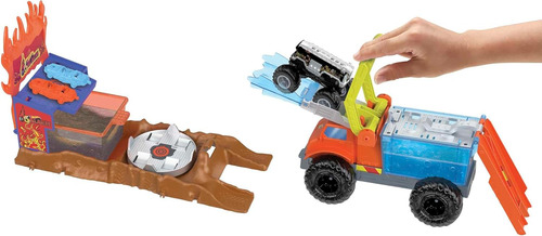 Hot Wheels Monster Trucks Arenabeukers Color Shifters 5 A...