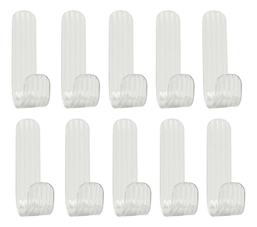 10x Estante De Almacenamiento De Ganchos De Pared