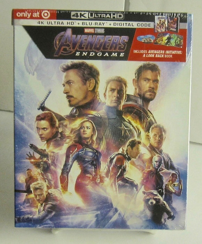 Blu Ray 4k Ultra Hd Avengers Endgame Photobook 