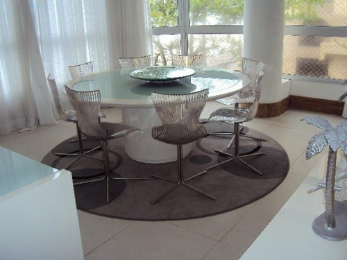 Imagem 3 de 17 de Guarujá Pitangueiras - Frente Total Mar - Reformado/decorado - 2 Vagas Demarcadas !!! - Ap0527 - 34707383
