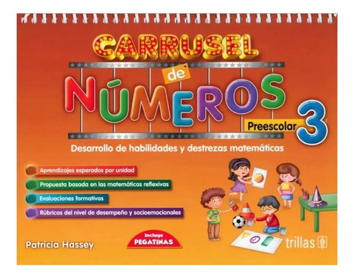 Carrusel De Números 3 Preescolar Trillas