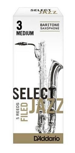 Cañas Daddario Jazz Select Saxo Baritono Nº 3s Rsf05bsx3s X5