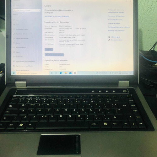 Placa Mãe Funcionando Notebook Amazon Amz-l81 Cpu T2050 (Usado)