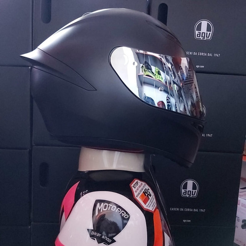 Imagen 3 de 9 de Mica Cromo Para Casco Agv K1 Y K3 Originales
