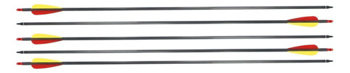 Flechas Para Arco Fibra De Carbono Mendoza Mar028 5pack 76cm