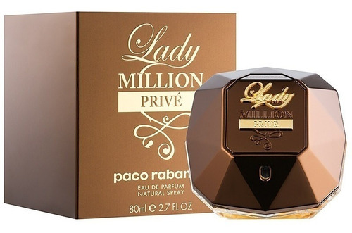 Perfume Paco Rabanne Lady Million Prive 80ml Edp Original