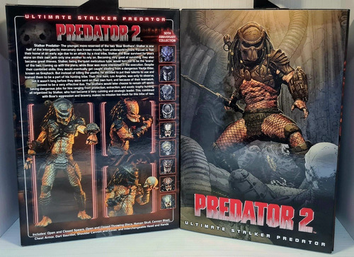 --- Culpatoys Predator Stalker Ultimate Neca 100% Original - (Usado)