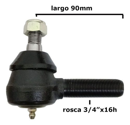 Extremo Izquierdo Ford 350/600 F600 F6000 90mm Rosca 3/4x16