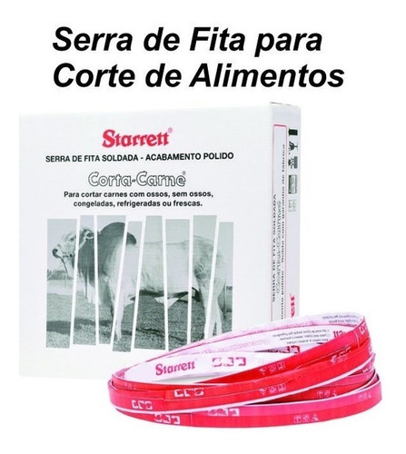 Lâmina De Serra Fita Mkp 3.10 Mts Starrett Caixa C/ 5 Un.