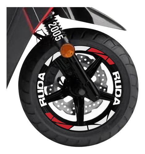 Stickers Reflejantes Para Rin De Moto Vento Ruda Nid 2005