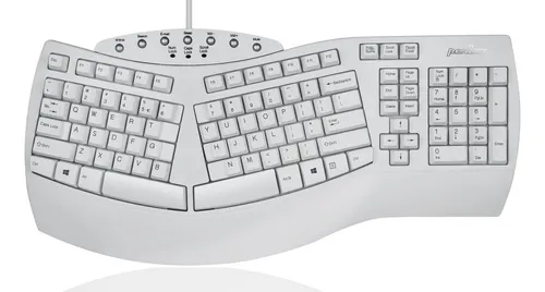 Teclado Perixx Periboard-512 Con Cable/blanco
