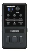 Comprar Procesador De Efectos Para Instrumentos Boss Pocket Gt Color Negro