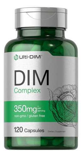 Suplemento De Complejo Dim 350 Mg | 120 Cápsulas | Diindolil