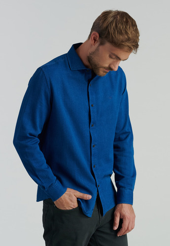 Camisa Dallas Fr Azul Fw25 Ferouch