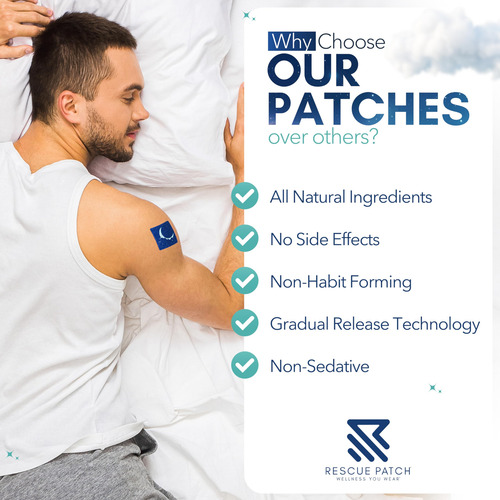 Parches Para Dormir Sleep Patches Rescue Patch Para Adultos
