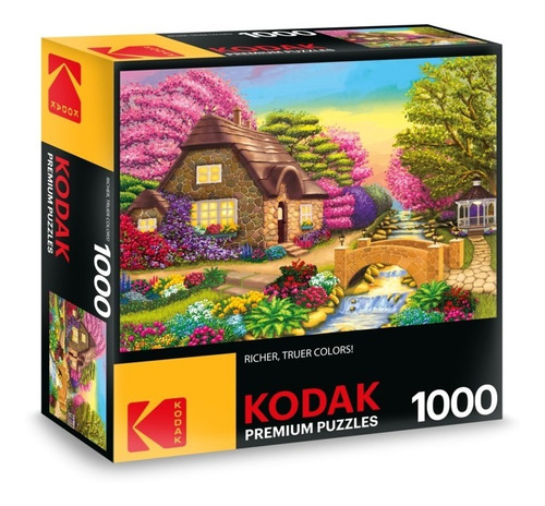 Rompecabezas Kodak Retiro De La Casa De Ensueño 1000 Piezas