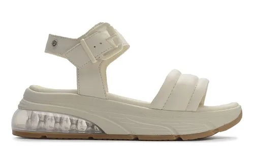 Sandalias Mujer Hush Puppies Baleares Camara De Aire Beige